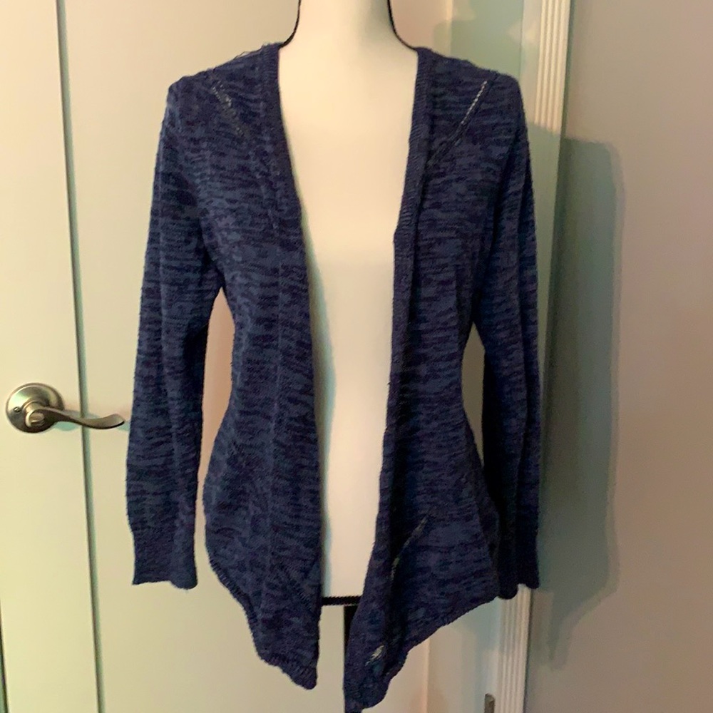 Torrid Blue Knit Sweater Cardigan! EUC! Size 00X